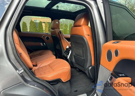 2017 Land Rover Range Rover Sport Hse Dynamic from USA, damaged, VIN SALWV2FV5HA129618